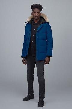 Chamarras Canada Goose Hombre México - Carson Abrigos Azules Oscuro XQ7893204